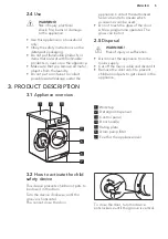 Предварительный просмотр 5 страницы AEG L 79484 EFL User Manual