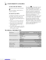 Предварительный просмотр 6 страницы AEG L 87490 FL User Manual