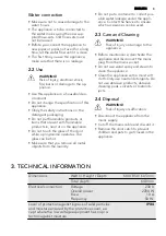 Предварительный просмотр 5 страницы AEG L 87495 XFL User Manual