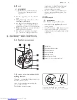 Предварительный просмотр 5 страницы AEG L 89499 FL User Manual