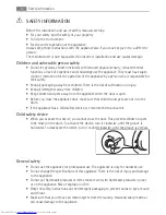 Preview for 4 page of AEG L 96485 FL User Manual