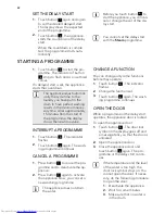 Предварительный просмотр 22 страницы AEG L 98499 FL User Manual