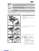 Предварительный просмотр 19 страницы AEG L 98699 FL User Manual