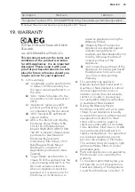 Предварительный просмотр 45 страницы AEG L 99699 HWD User Manual