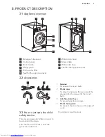 Предварительный просмотр 7 страницы AEG L61470WDBI User Manual