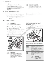 Предварительный просмотр 12 страницы AEG L68270FL User Manual