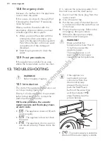 Предварительный просмотр 20 страницы AEG L68270FL User Manual