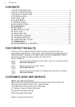 Preview for 2 page of AEG L6FB586CBS User Manual