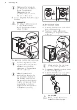 Предварительный просмотр 8 страницы AEG L6FB67400 User Manual