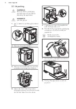 Предварительный просмотр 6 страницы AEG L6FBE740G User Manual