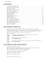 Preview for 2 page of AEG L6FBG49W User Manual