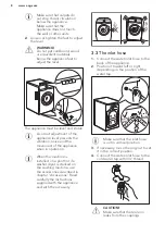 Preview for 8 page of AEG L6FBG49W User Manual