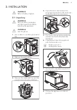 Предварительный просмотр 7 страницы AEG L6FBG841CA User Manual