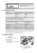 Preview for 8 page of AEG L6FBG842R User Manual