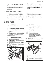 Preview for 21 page of AEG L6FBK741B User Manual