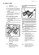 Предварительный просмотр 21 страницы AEG L6FBK841B User Manual