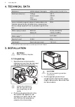 Preview for 8 page of AEG L6FBK841P User Manual