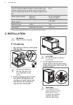 Предварительный просмотр 8 страницы AEG L6FBL742I User Manual