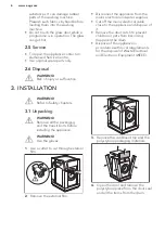 Предварительный просмотр 6 страницы AEG L6FBSPEED User Manual