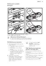 Предварительный просмотр 19 страницы AEG L6TBG721 User Manual