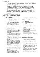 Preview for 6 page of AEG L6WBJ846W User Manual