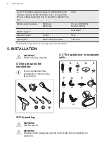 Предварительный просмотр 8 страницы AEG L7FBG842BI User Manual