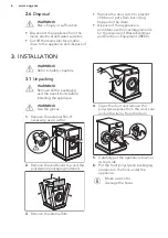 Предварительный просмотр 6 страницы AEG L7FE8432S User Manual