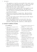 Preview for 4 page of AEG L7FE84EW User Manual