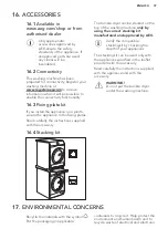 Preview for 37 page of AEG L7FE84EW User Manual