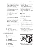 Предварительный просмотр 5 страницы AEG L7FEC41S User Manual