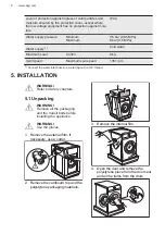 Preview for 8 page of AEG L7FEU947E User Manual