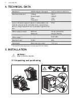 Preview for 8 page of AEG L7TEN62E User Manual