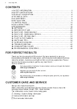 Preview for 2 page of AEG L7WBG851 User Manual