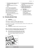 Предварительный просмотр 43 страницы AEG L7WBG854W User Manual