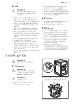 Предварительный просмотр 7 страницы AEG L7WEG161R User Manual