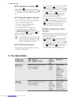 Preview for 10 page of AEG L87485 FL User Manual