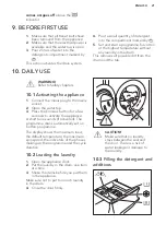 Предварительный просмотр 21 страницы AEG L8FE74485 User Manual