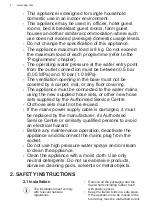 Preview for 4 page of AEG L8FEC842BI User Manual