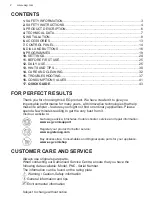 Preview for 2 page of AEG L8FEE104S User Manual