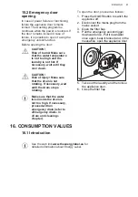 Предварительный просмотр 41 страницы AEG L8FEE162V User Manual