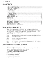 Preview for 2 page of AEG L8FEN96CV User Manual