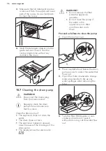 Предварительный просмотр 36 страницы AEG L8WBC61S User Manual