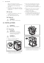 Preview for 6 page of AEG L9FE96AS User Manual