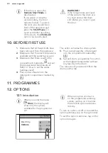 Preview for 22 page of AEG L9FE96AS User Manual