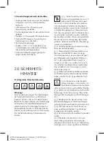 Preview for 4 page of AEG LA 10 Operating Instructions Manual