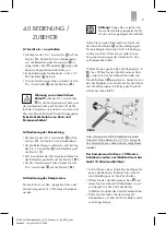 Preview for 9 page of AEG LA 10 Operating Instructions Manual