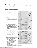 Предварительный просмотр 29 страницы AEG LAVALOGIC 1600 User Information