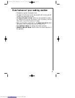 Предварительный просмотр 9 страницы AEG LAVAMAT 102 Instruction Booklet