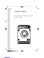 AEG LAVAMAT 10500 VI Instruction Booklet предпросмотр