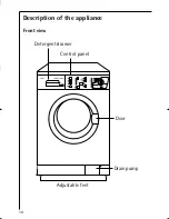 Предварительный просмотр 10 страницы AEG LAVAMAT 12820 Operating Instructions Manual